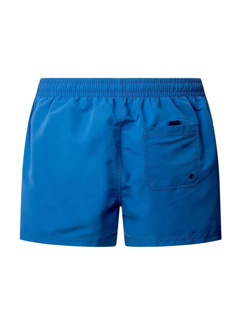 Fato de banho Pepe Jeans Rubber azul para homem.