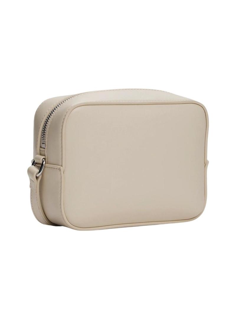 Bolsa Tommy Jeans Must Camera bege para mulher