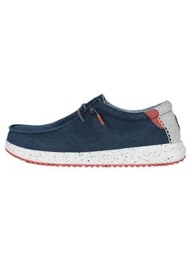 Sapatos Walkin Pitas Nias Azul Marinho para homem