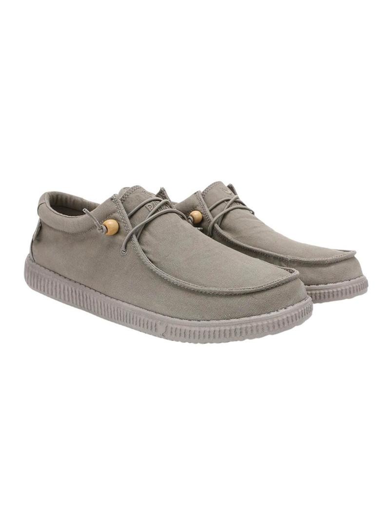 Sapatos Wallabi Walkin Pitas verde para homens.
