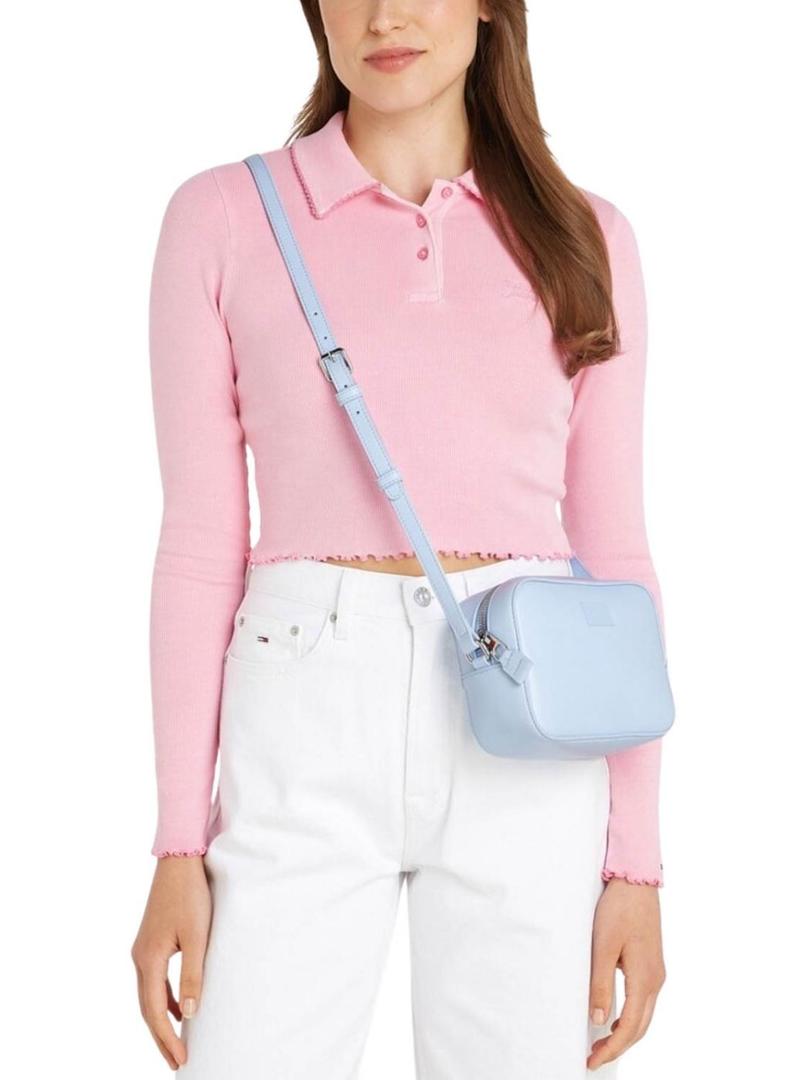 Bolsa Tommy Jeans Must Camera azul para mulher