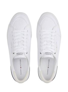 Sapatilhas Tommy Hilfiger Core branco para homem