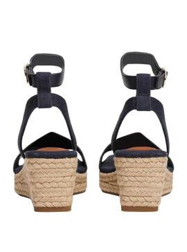 Sandálias Tommy Hilfiger Espad Denim para mulher.