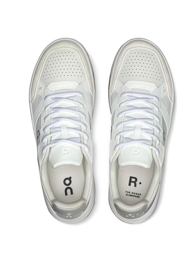 Tênis On Running The Roger Clubhouse branco para homens