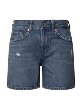 Bermudas Pepe Jeans Mable denim para mulher
