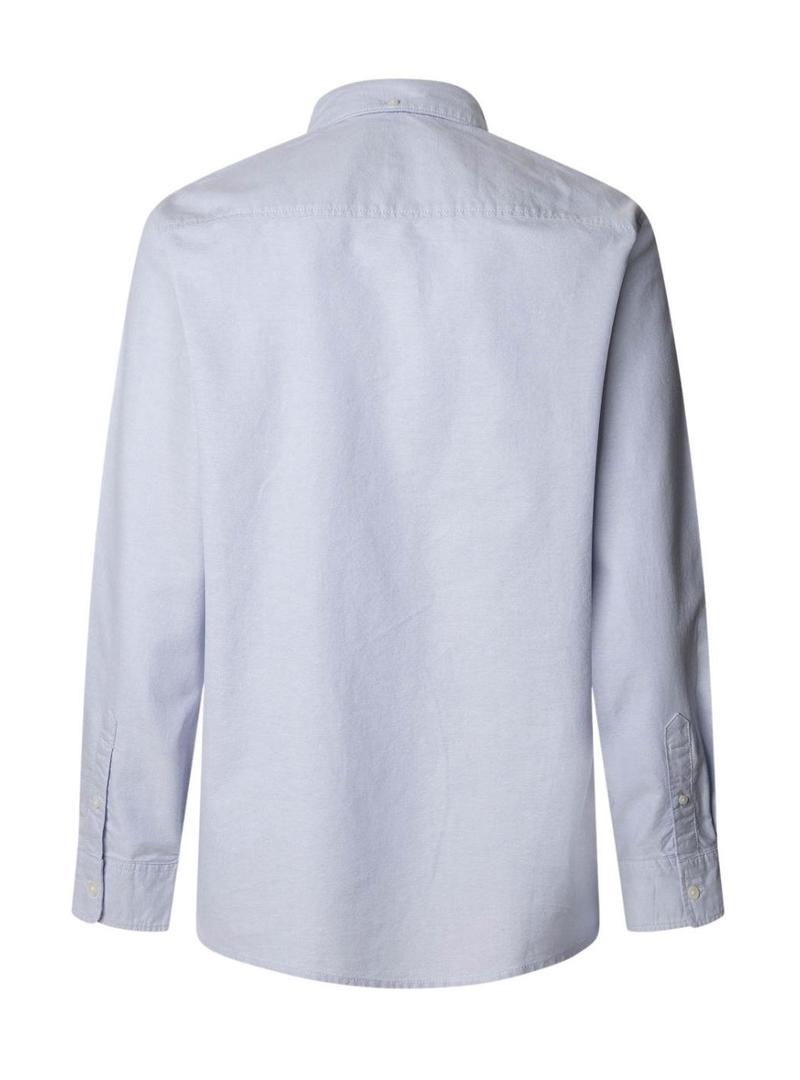 Camisa Pepe Jeans Andrew azul para homem.