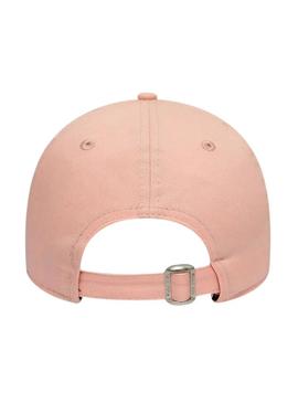 Boné New Era New York Yankees Kids 9FORTY rosa para crianças.