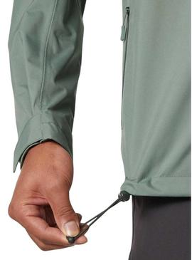 Camada intermédia verde Helly Hansen para homem