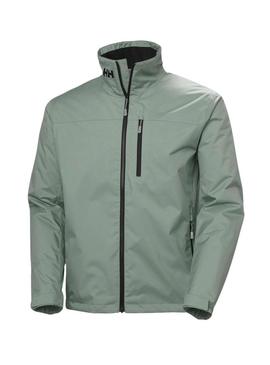Camada intermédia verde Helly Hansen para homem