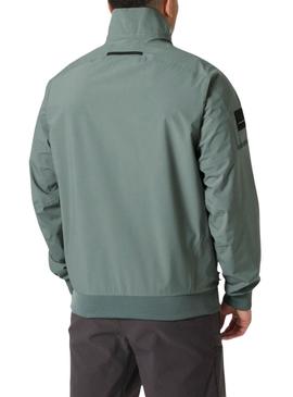 Jaqueta Bomber Helly Hansen Racing verde para homens