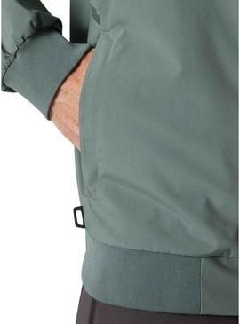 Jaqueta Bomber Helly Hansen Racing verde para homens