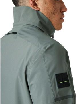 Jaqueta Bomber Helly Hansen Racing verde para homens