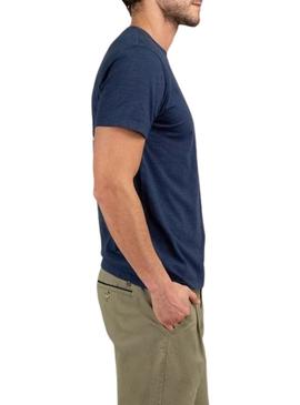 Camiseta O Ganso Azul Caranguejo para homem