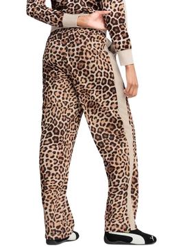 Calças Puma Leopard Luxe para mulher.