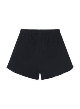 Calções básicos pretos da Mayoral para menina.