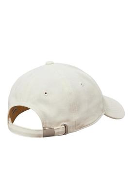 Boné Calvin Klein Jeans Monogram branco para mulher