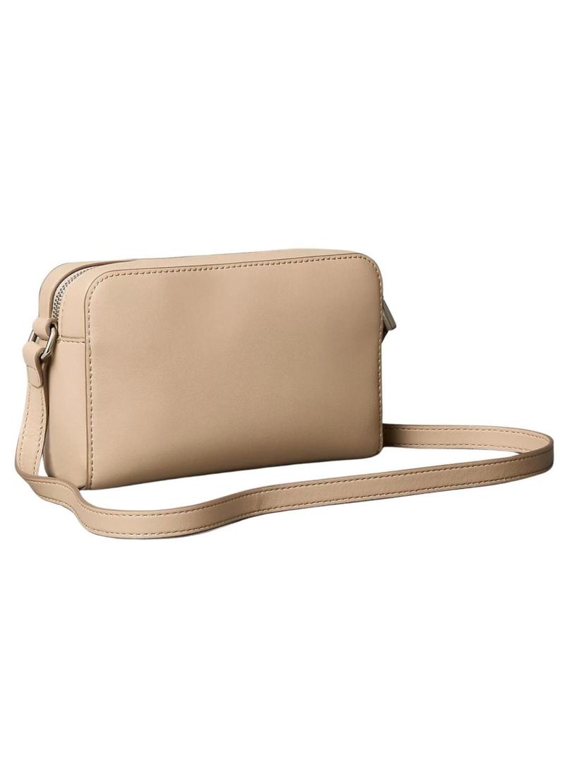 Bolsa Calvin Klein Jeans Sculpted Camera bege para mulher