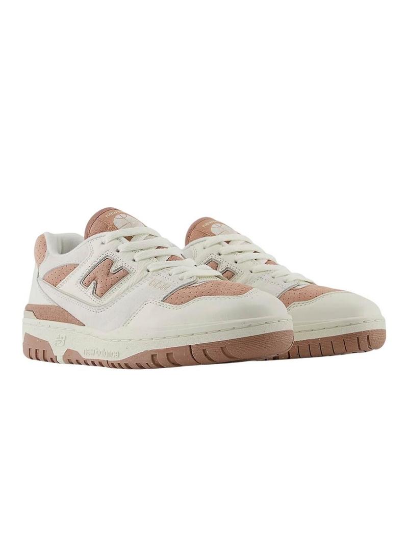 Sapatilhas New Balance BBW550 PE rosa para mulher.