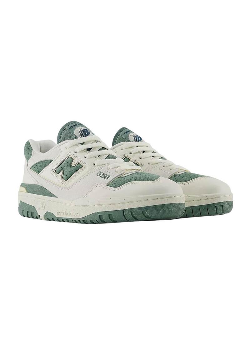 Sapatilhas New Balance BBW550 PE verde para mulher