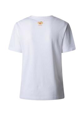 Camiseta Pepe Jeans Viola branca para mulher