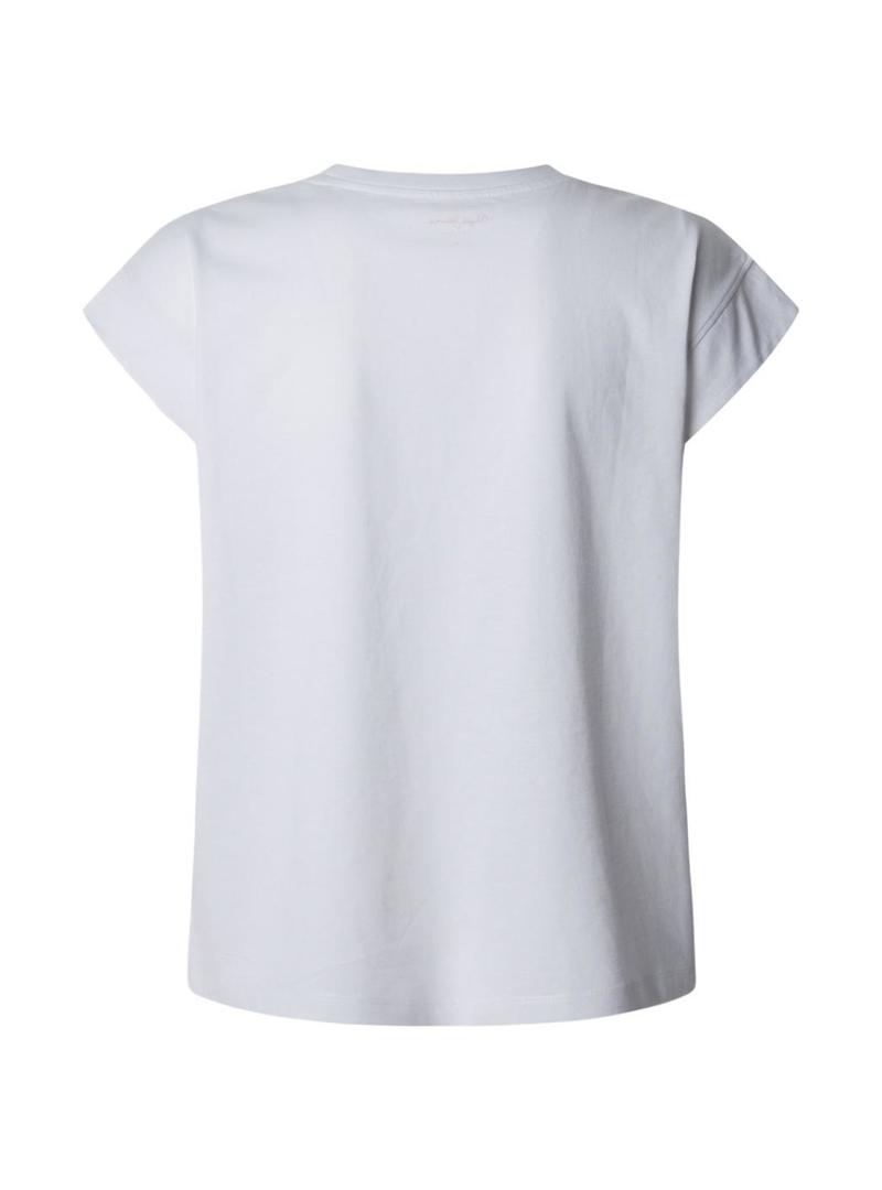 Camiseta Pepe Jeans Valma branca para mulher