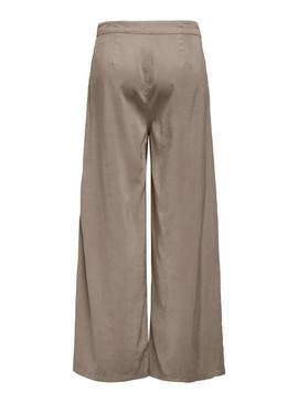 Calça Only Laris bege para mulher