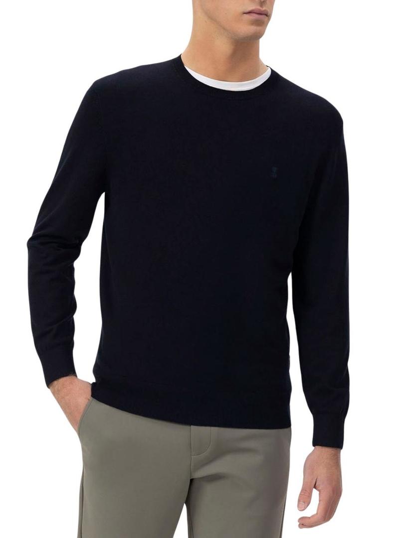 Camisola El Pulpo Logo Básico Azul Marinho para Homem