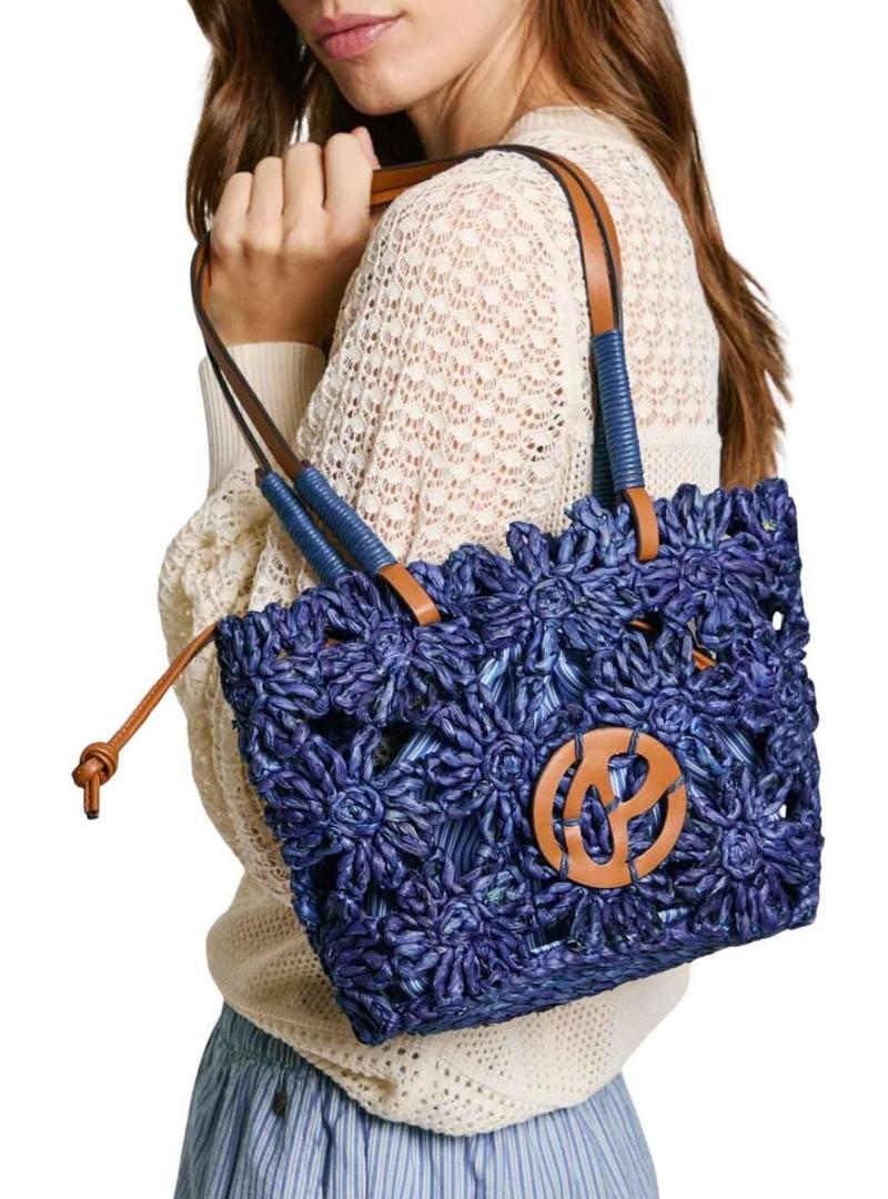 Bolsa Pepe Jeans Gina Sunrise azul para mulher