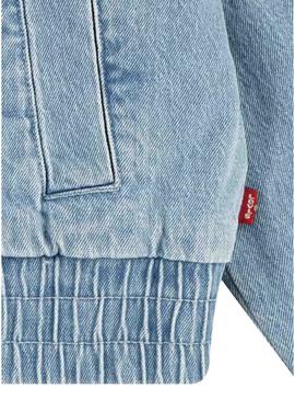 Jaqueta de ganga Levi's Truckee retrô para meninas.