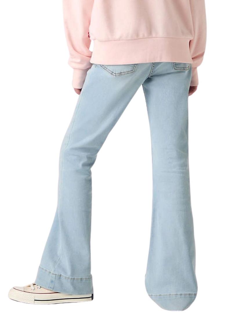 Calça jeans Levis 726 Flare azul para menina