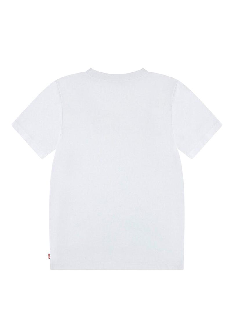 Camiseta Levis Ondas Crashing branca para criança.