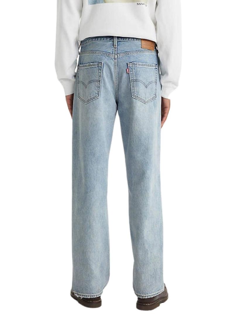 Calça Jeans Levis 568 Loose azul lavado para homem