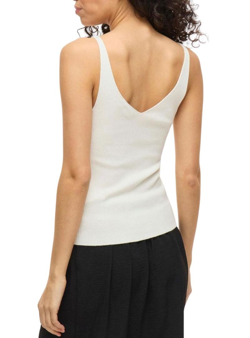 Top Vila Viwennie branco para mulher.