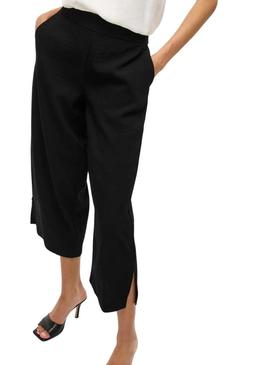 Calça Vila Vilinea 7/8 preta para mulher