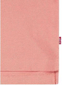 Polo Levis Back Neck Tape laranja para menino.