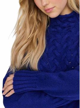 Jersey Apenas Jada azul para mulher