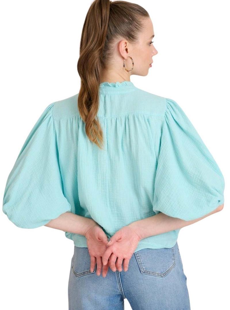 Blusa Naf Naf Barbula verde para mulher