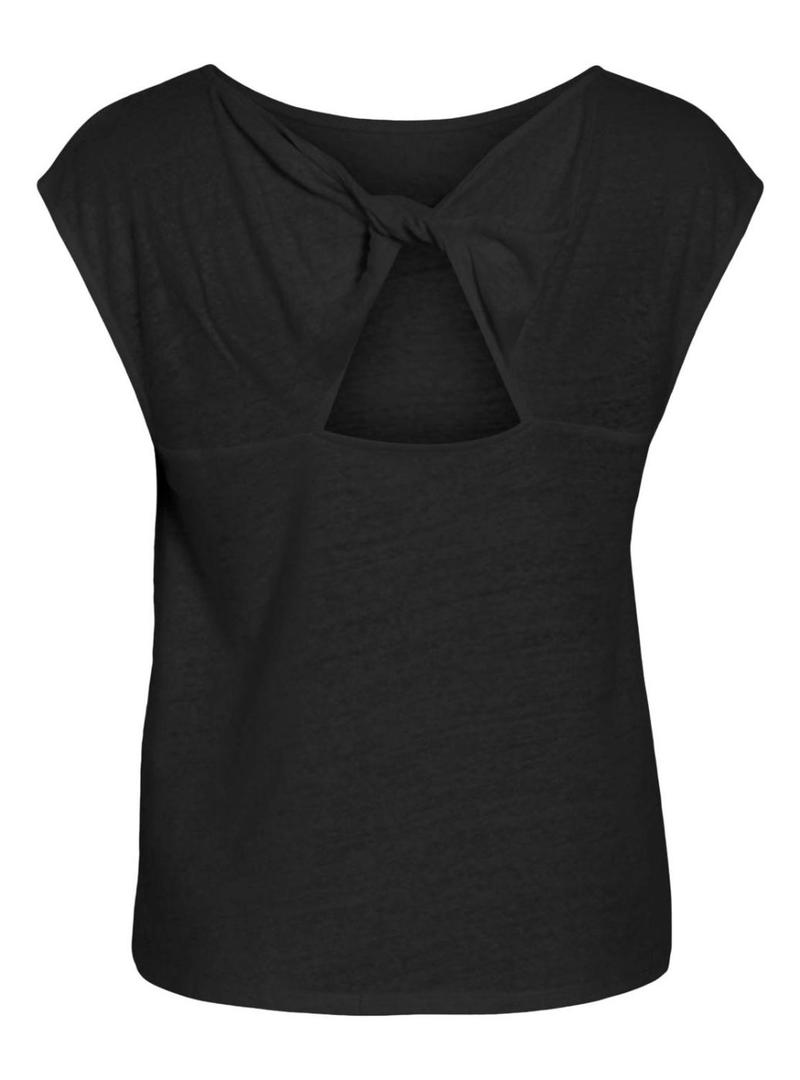 Camiseta Vila Vifiara Preta para Mulher