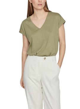 Top Vila Visyma Verde Para Mulher