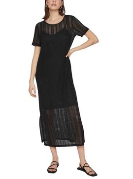 Vestido Vila Vigardea Preto Para Mulher