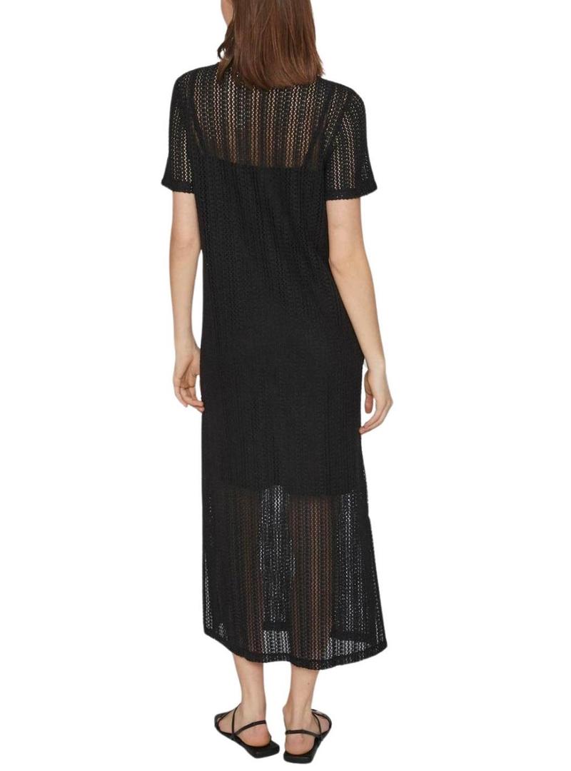 Vestido Vila Vigardea Preto Para Mulher