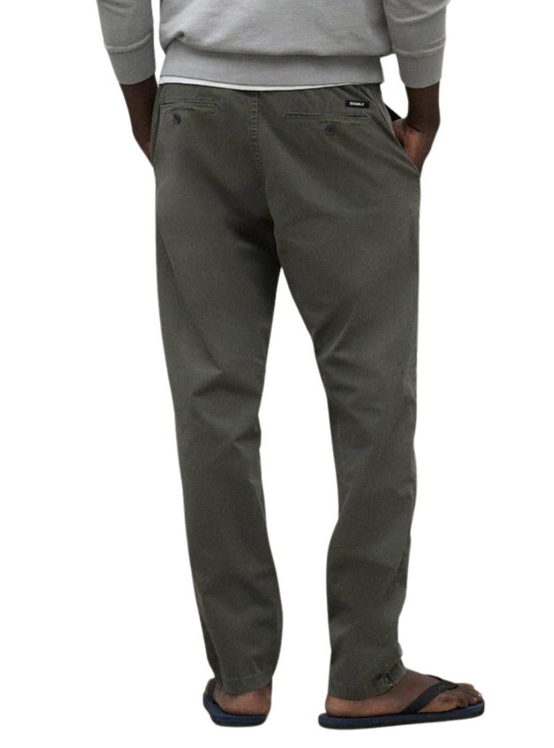 Calça verde Ecoalf Ethic para homem.
