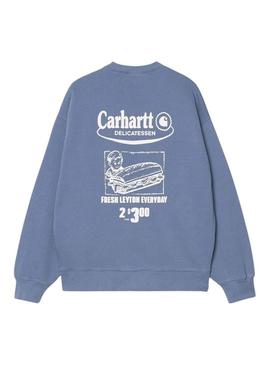  Sweatshirt Carhartt Catalogue azul para homem