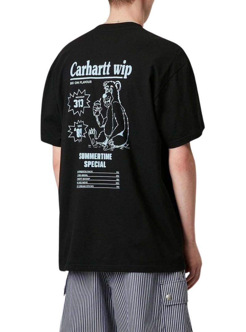 Camisa Carhartt Catálogo preto para homens