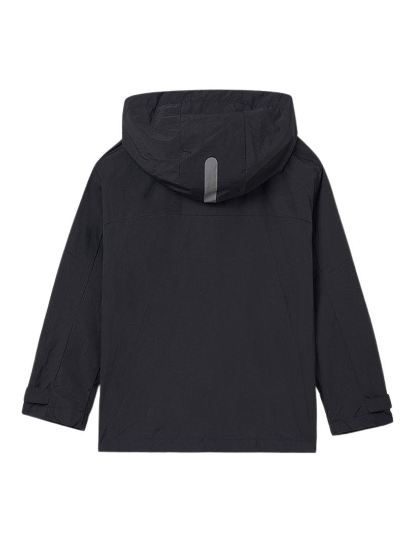  Windbreaker Mayoral athletics preto para menino.