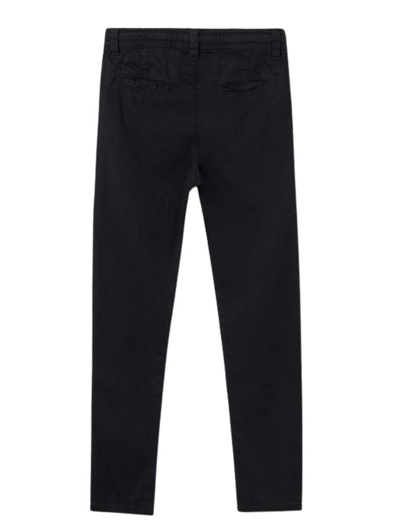 Calça Mayoral relaxada preta para menino.