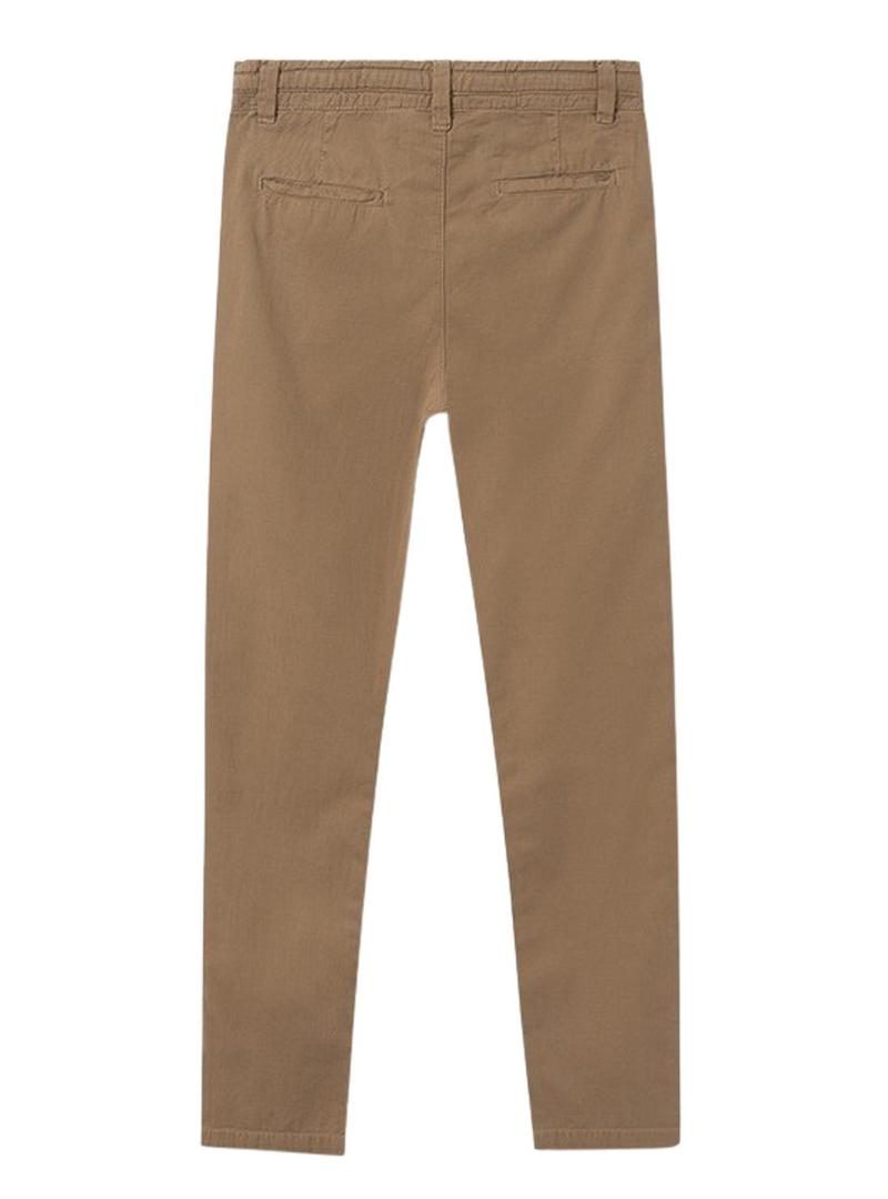 Calça Mayoral relaxada em camelo para menino