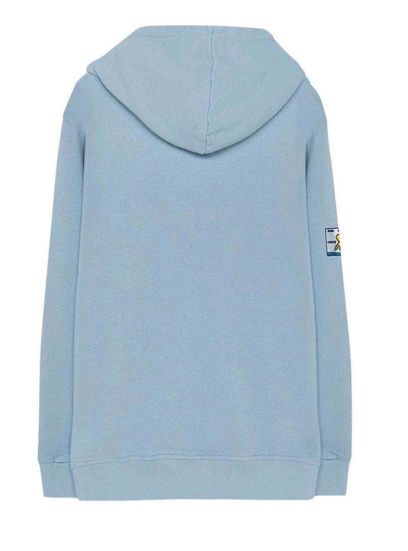 Moletom  El Pulpo o Grafite Azul Para Homem