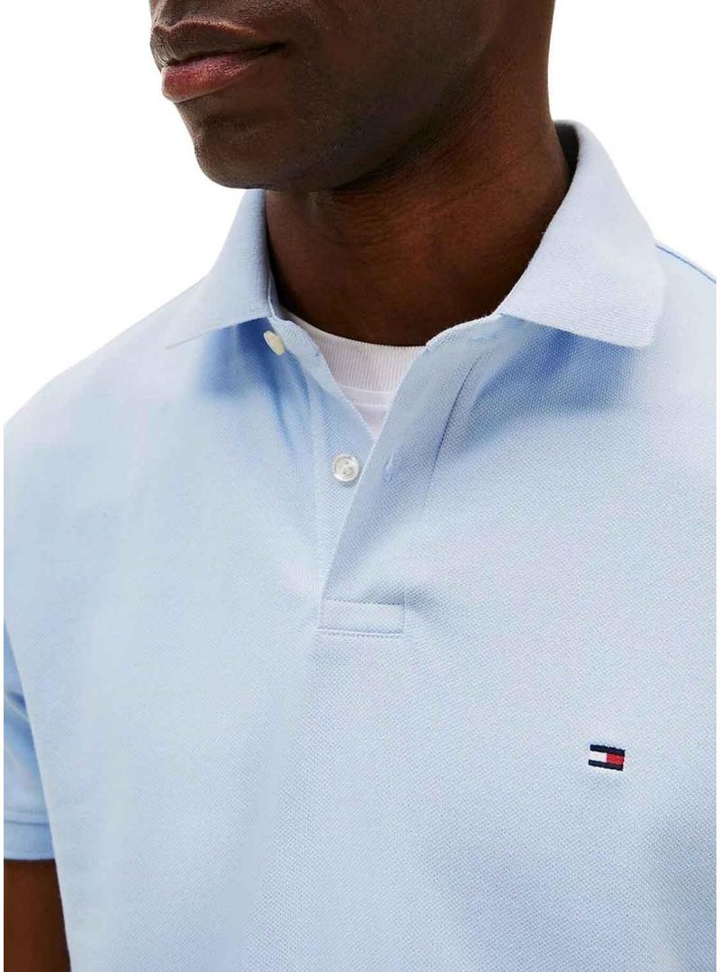 Camisa Polo Tommy Hilfiger 1985 Azul para Homem