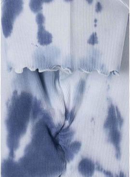 Camiseta Pepe Jeans Stef azul para menina.